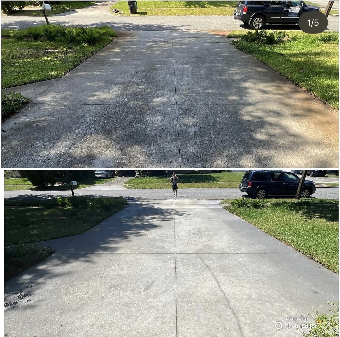 Driveway & Sidewalk Cleaning
